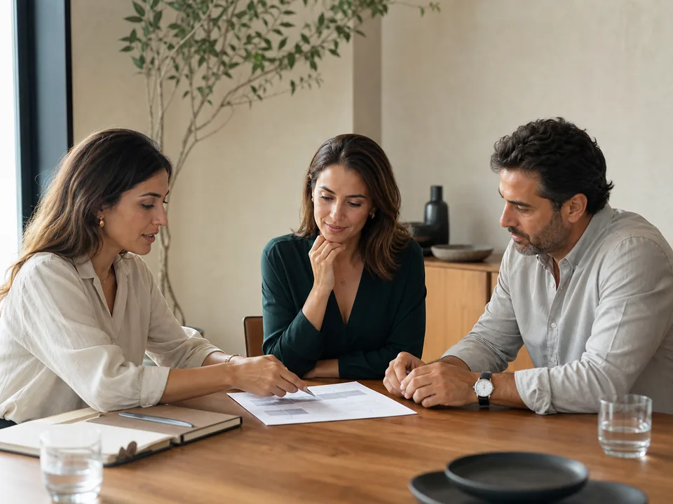 Συνάντηση business consulting για στρατηγική και βιώσιμη ανάπτυξη