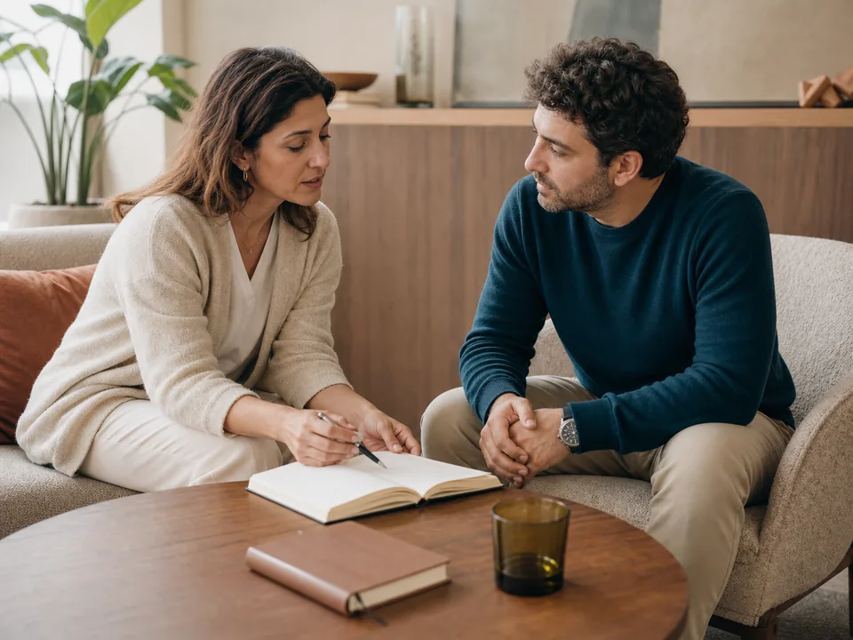 Συνεργατική συνεδρία coaching με επίκεντρο στόχους και αποφάσεις